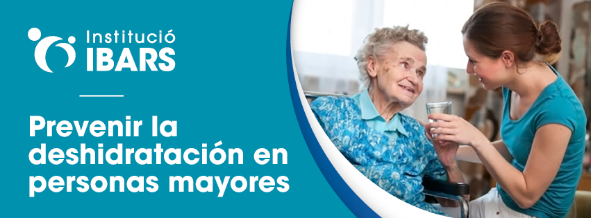 Prevenir la deshidratacón en personas mayoes