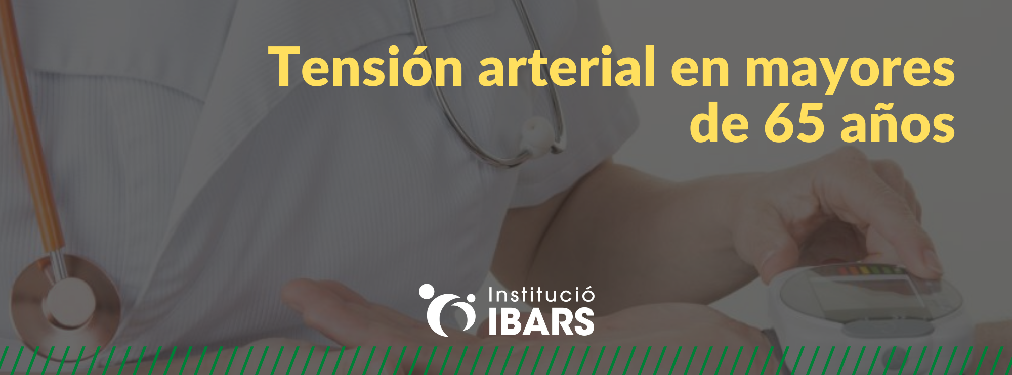 Tensión arterial en mayores de 65 años