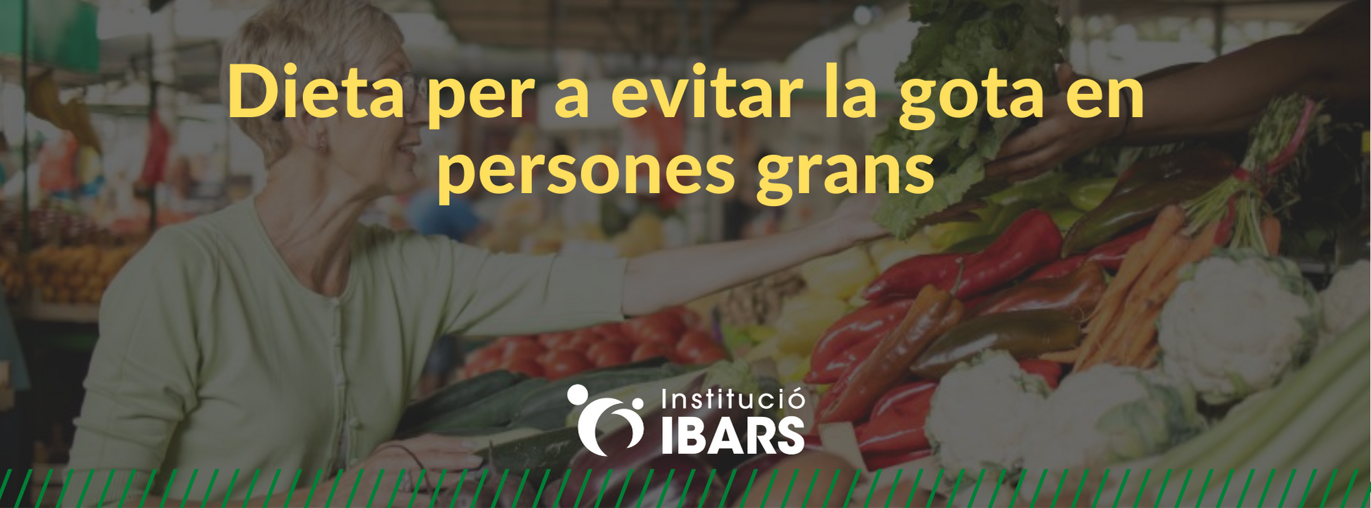 Dieta per a evitar la gota en persones grans