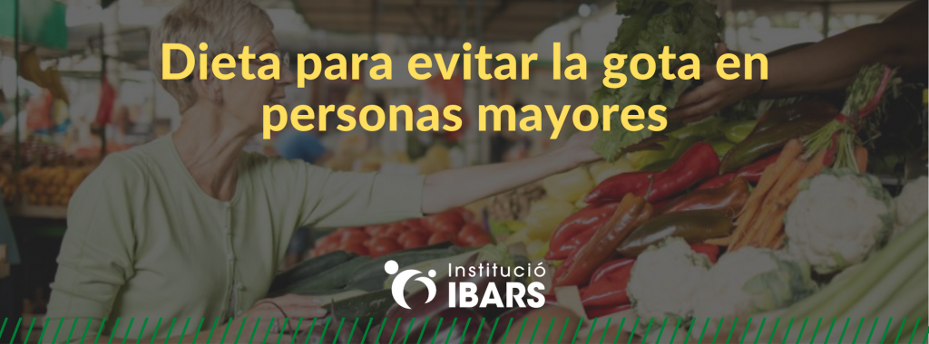 Cuidado a mayores, dieta para cuidar la gota