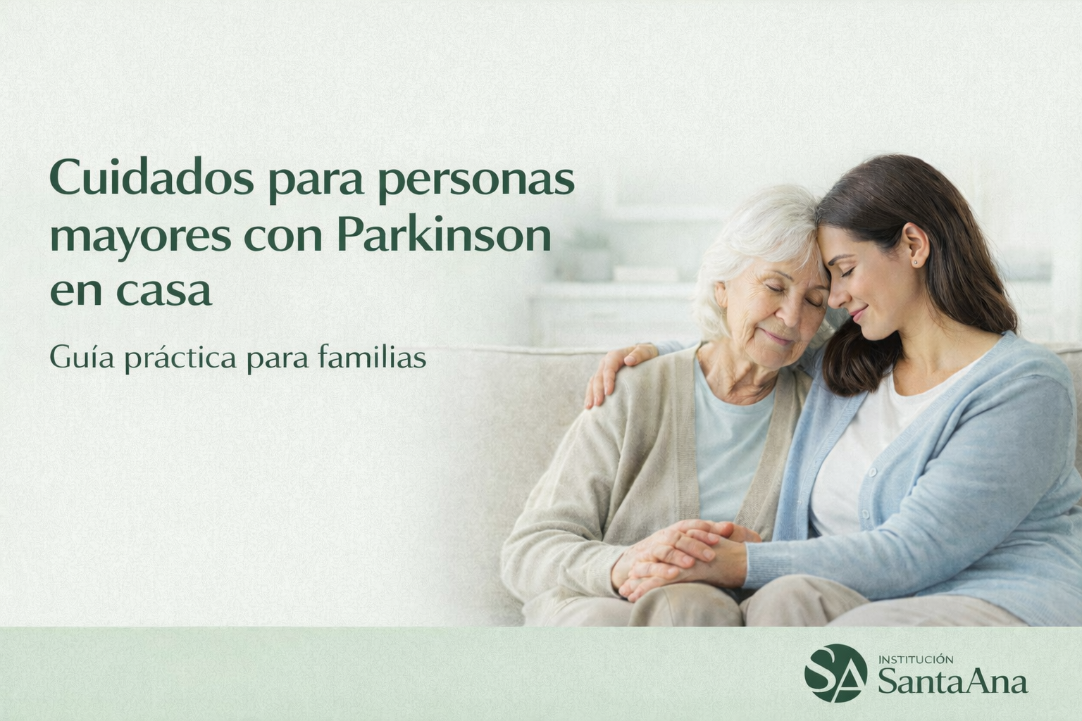 Cuidados para personas mayores con Parkinson en casa: guía para familias