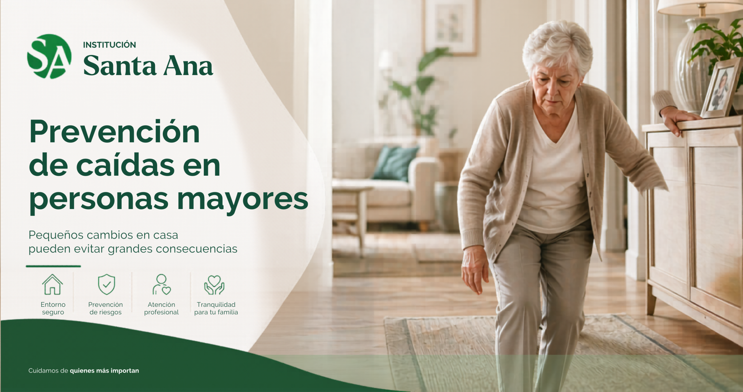 Cómo prevenir caídas en mayores en el hogar: todo lo que necesita saber