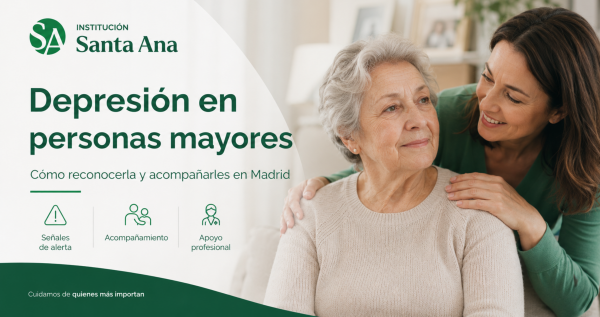 Depresión en personas mayores en Madrid: cómo reconocerla y acompañarles