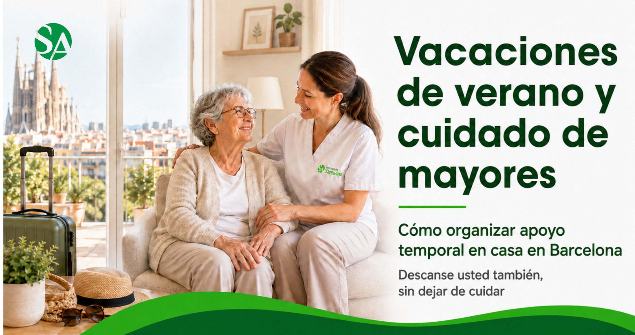 ¿Quién cuida de su familiar mayor cuando usted se va de vacaciones?
